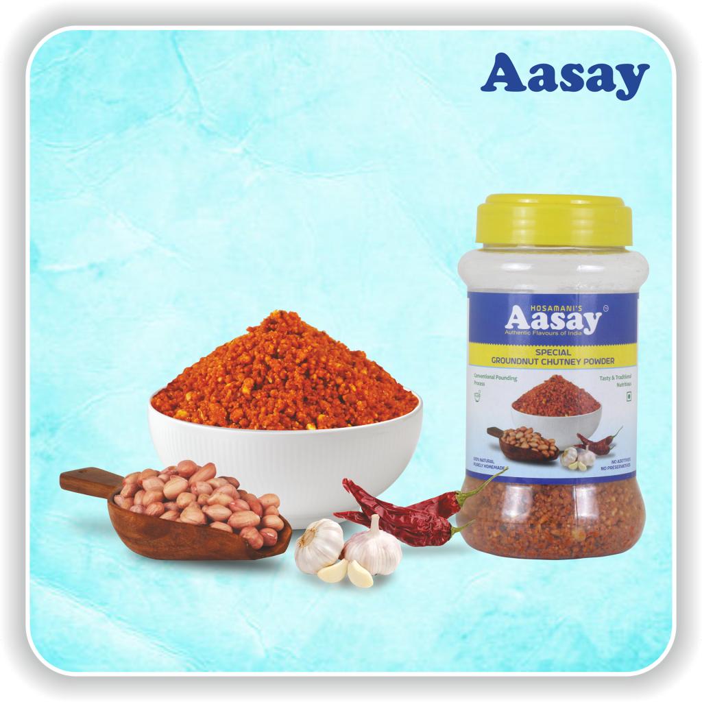 Special Groundnut Chutney Powder – Hosamani’s Millets & Delicacies