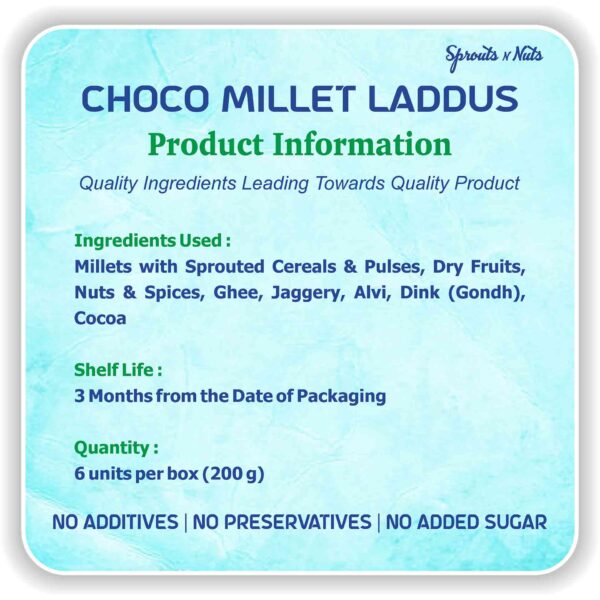 Choco Millet Laddus - Image 2